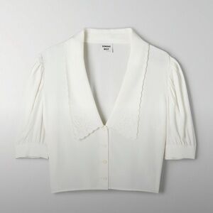 ARITZIA x SUNDAY BEST - Solitaire Cropped Blouse, S